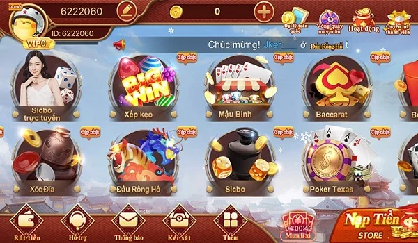 mang về rất nhiều phần quà có giá trị cùng trò chơi
