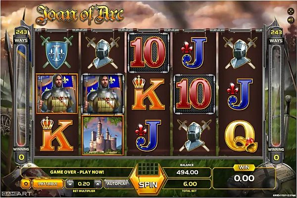 Tổng hợp các mẹo chơi slot game Joan of Arc hấp dẫn.