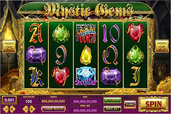 Luật chơi cơ bản của game Đá Quý Ma Thuật tại nhà cái Cfun68.