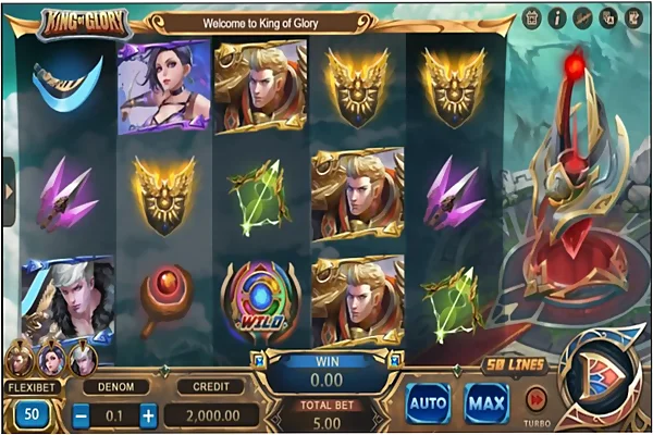 Tổng quan trò chơi slot game Truyền Thuyết Vinh Quang.