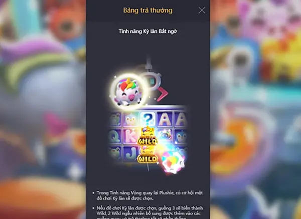 Tính năng thưởng của game nổ hũ Bắt Nhạc