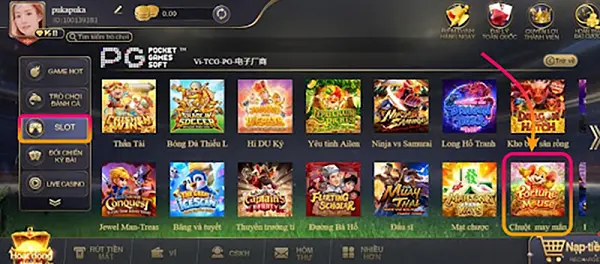 Game quay vòng quay nổ hũ mới lạ Chuột May Mắn