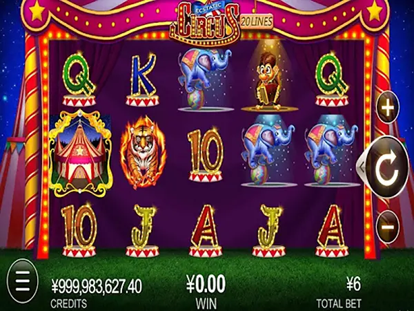 Các tính năng biểu tượng Hi Explosion Circus CFUN68