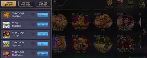 Ngũ hành - Game cá cược nổ hũ online