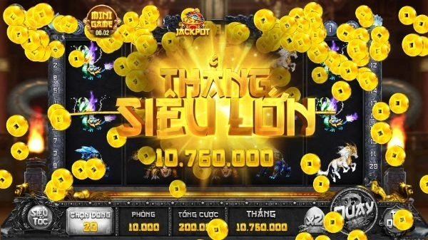 Nhận thưởng cực khủng với game nổ hũ trực tuyến