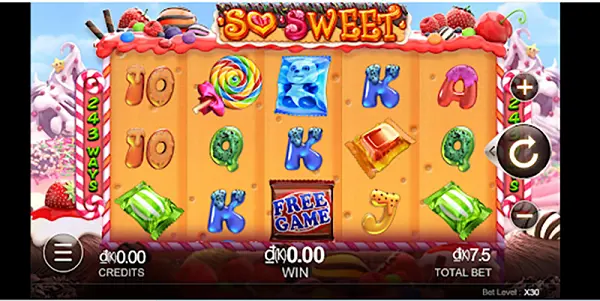 Tính năng thanh toán trong slot Ngọt ngào