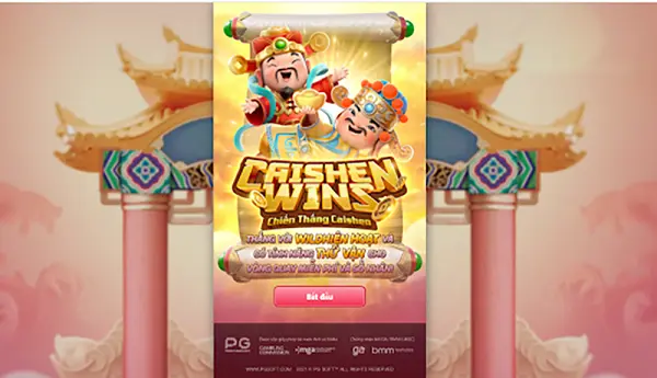 Ông Thần tài mang may mắn với vòng quay nổ hũ