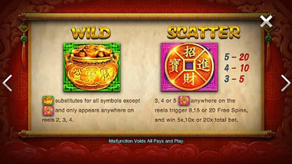 Game Thần tài sảnh CQ9 gaming có nhiều tính năng thú vị cho người chơi