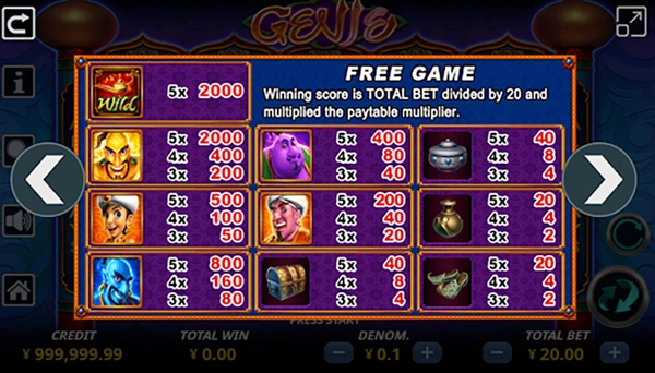 Luật chơi Slot game TINH LINH