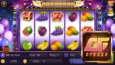 Game nổ hũ tại cfun68 đa dạng thể loại