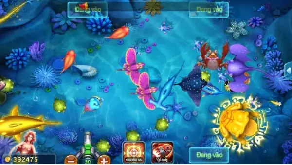 Game Bắn cá luôn được yêu thích tại cổng game CFUN68