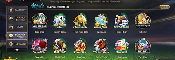 Đăng ký tài khoản để chơi Bull 4 Cây sảnh LC Game CFun68