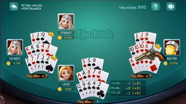 Nắm luật và hiểu luật để vận dụng khi chơi Mậu Binh