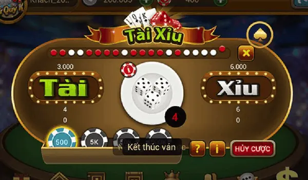Người chơi được cạnh tranh làm cái trong Tài Xỉu CFUN68