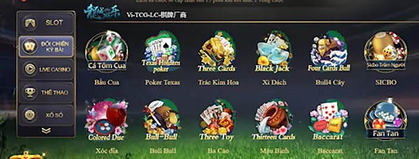 Giới thiệu game bài Trác Kim Hoa sảnh LC Game