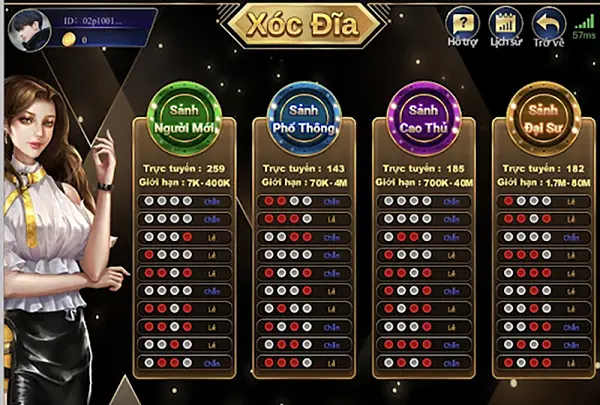 Giới thiệu game bài Xóc Đĩa sảnh LC Game