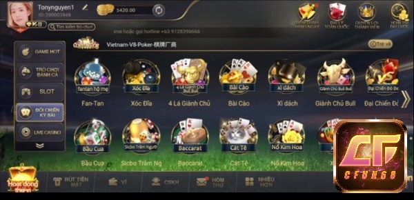 Trang chủ cfun68 hiện nay
