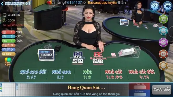 Nắm vững luật để chơi game vui rinh quà bự cùng Baccarat Trực Tuyến