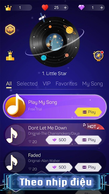 Game Dot n Beat: Khám phá Game âm nhạc cùng CFUN68