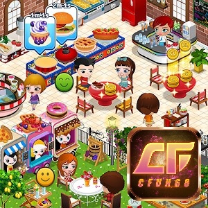 Game Cafeland mang tới trải nghiệm thú vị, tấp nập