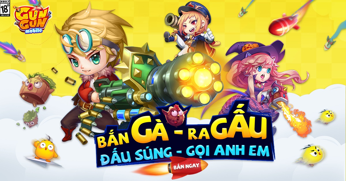 Game GunGun Mobile: Bắn súng cùng anh em cực dính cực phê