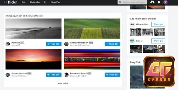 Flickr sự lựa chọn lý tưởng của mọi người