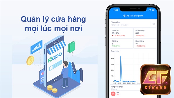 Sapo POS giúp quản lý cửa hàng mọi lúc mọi nơi