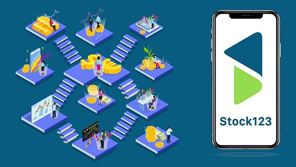 App Stock123 hỗ trợ học và thực hành đầu tư chứng khoán ảo