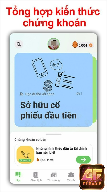 Stock123 tổng hợp kho kiến thức tài chính khá lớn