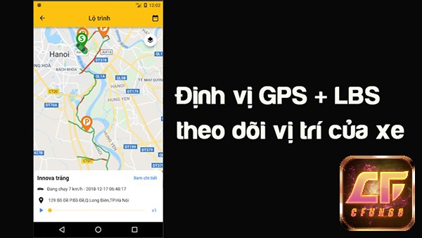 App Vietmap Motrak giúp định vị và giám sát ô tô qua di động