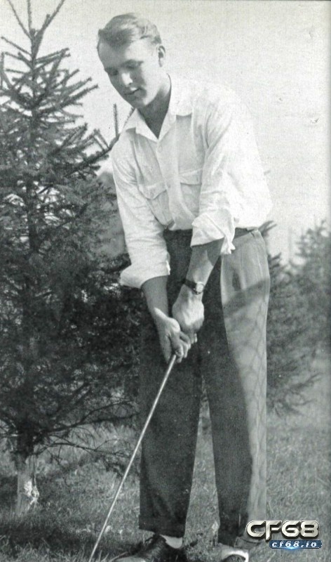 Arnold Palmer thể hiện tài khả năng thiên bẩm với môn Golf