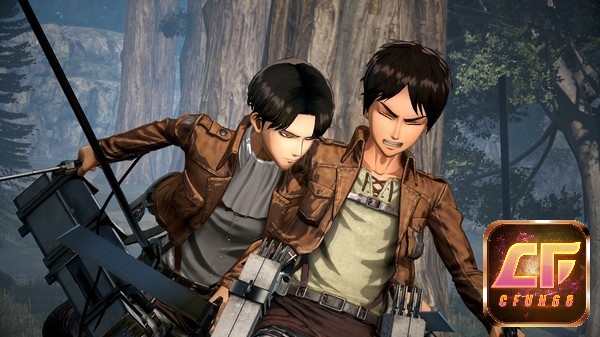 Cốt truyện ảnh hưởng từ bộ manga và annime Attack on Titan đầy cuốn hút và kịch tính
