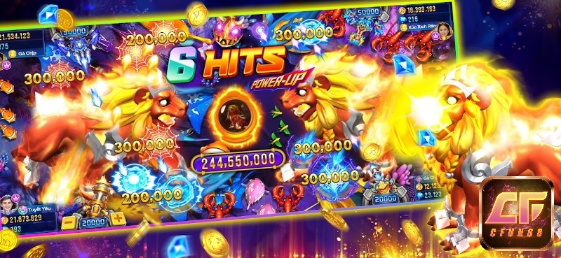 Đồ hoạ 3D đẹp mắt và thu hút người chơi chỉ có ở Bắn cá Long vương online