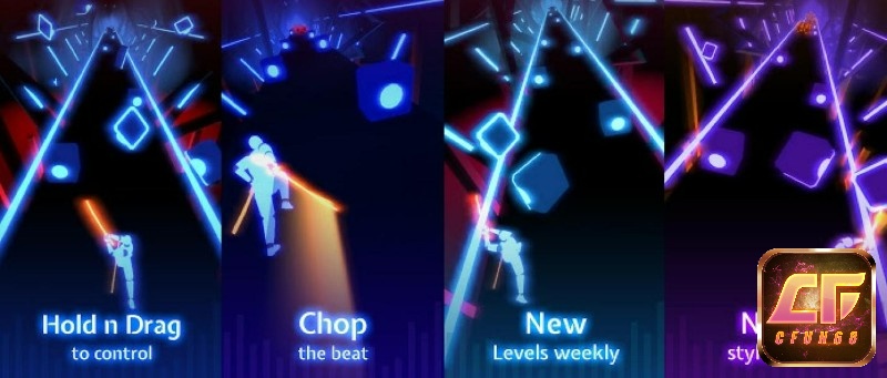 Game Beat Blade Dash Dance là một trò chơi âm nhạc thú vị