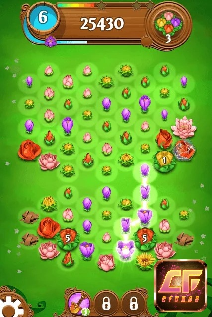 Lối chơi rất đơn giản và tương tự như Game Candy Crush Saga đình đám