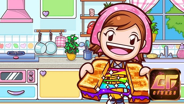 Đồ hoạ bắt mắt của Game Cooking Mama