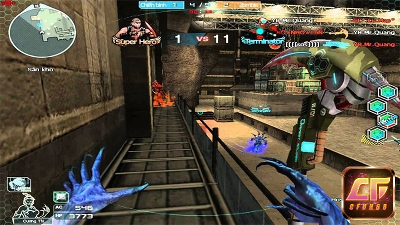 Crossfire có đồ hoạ đẹp mắt, chất lượng cao và âm thanh tuyệt vời