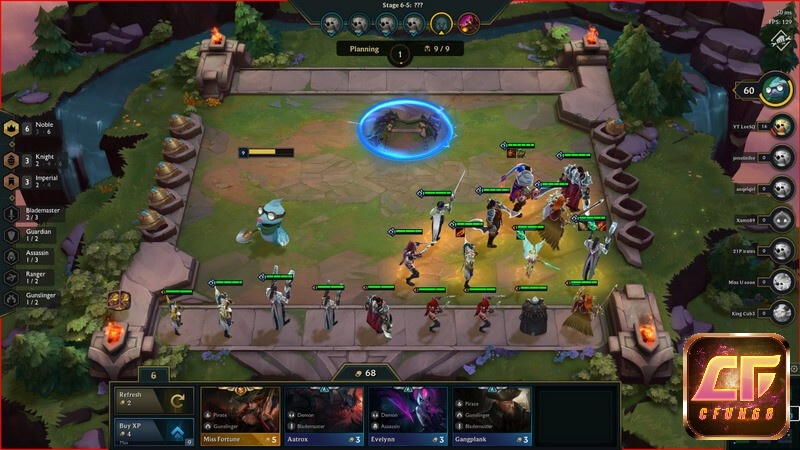 Game mang đến trải nghiệm rất đa dạng và thú vị bằng những trận đấu đày kịch tinh đòi hỏi tư duy chiến lược của người chơi