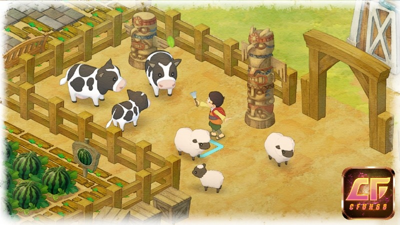 Game Doraemon Story Of Seasons mang lại trải nghiệm đầy thư giãn và mới mẻ