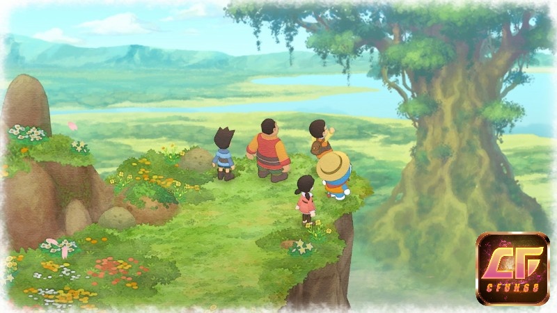 Người chơi như được hóa thân vào những nhân vật quen thuộc từ bộ truyện Doraemon