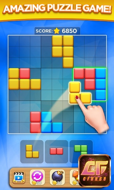Game có giao diện đơn giản phù hợp chủ đề của game