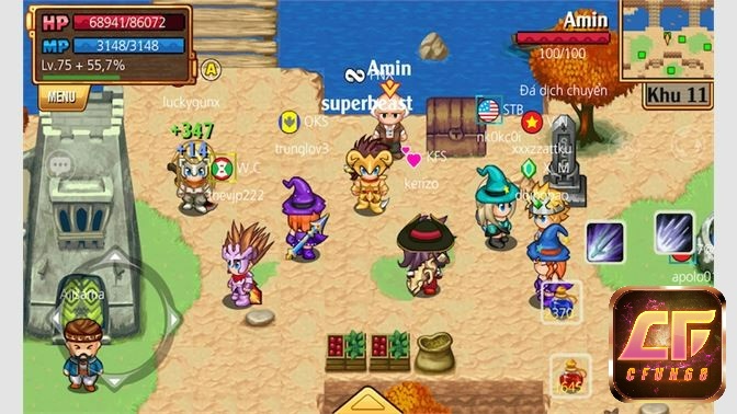 Knight Age là một trò chơi trực tuyến đa nền tảng.