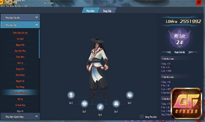 Điểm thu hút người chơi tại game Lệnh Hồ Ca