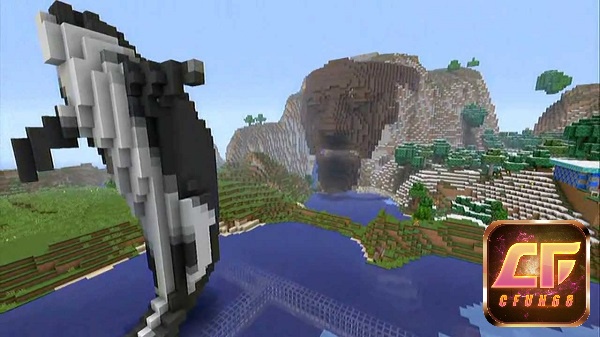 Không gian hình khối 3 chiều của Minecraft