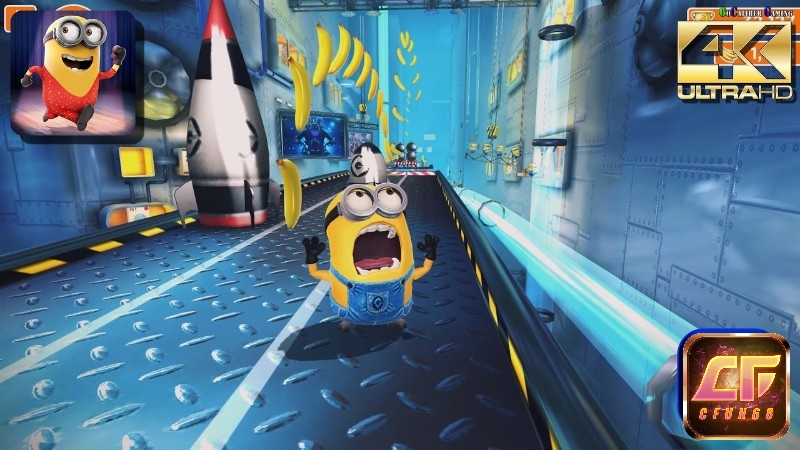 Minion Rush là một game thú vị và giải trí đầy màu sắc mang độ gây nghiện cao, phù hợp cho mọi lứa tuổi