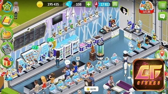 Đồ hoạ trong My Cafe được thiết kế rất tinh tế và đẹp mắt đầy sống động