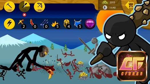 Stick War mang đến trải nghiệm thú vị, giải trí tuyệt vời cho người chơi