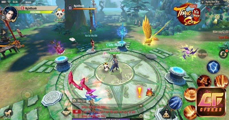 Game có hệ thống tính năng vô cùng phong phú
