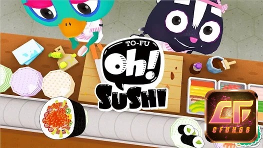 Game TO-FU Oh! SUSHI là trò chơi thuộc thể loại puzzle đơn giản nhưng thú vị