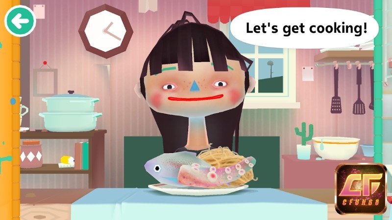 Game Toca Kitchen 2 là tựa Game giúp bạn tuỳ ý sáng tạo món ăn